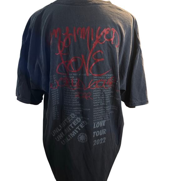 Red Hot Chili Peppers Unlimited love Tour 2022 Concert Tee, Unisex Size Large - Picture 5 of 6